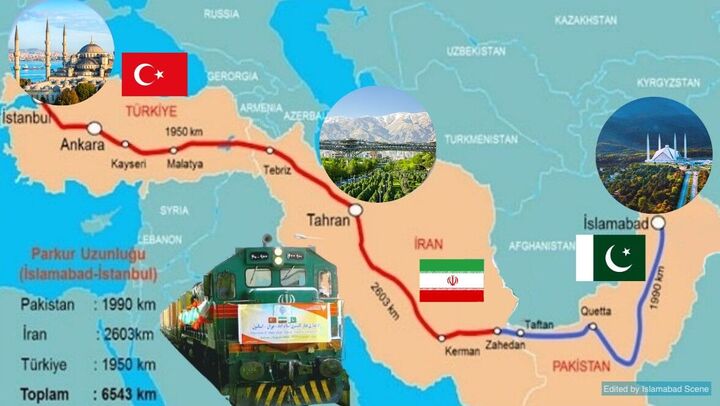 حمل قطار دوم در مسیر کریدور ITI با همکاری ایران، پاکستان و ترکیه