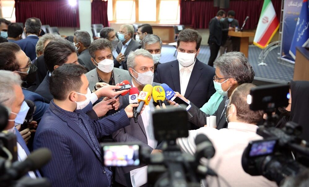 وزیر صمت در جمع خبرنگاران