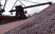 عرضه ۷۰۰ هزار تن گندله سنگ آهن در تالار محصولات صنعتی و معدنی