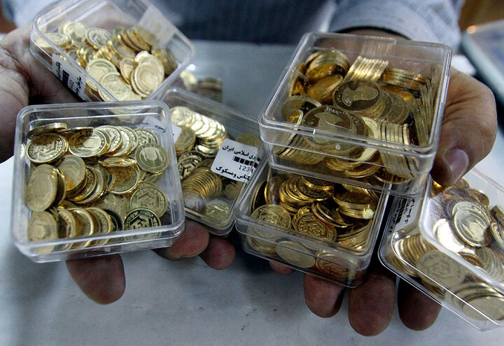 کاهش ۵۰۰ هزار تومانی قیمت سکه در بازار