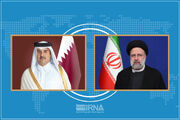 تاکید رئیسی بر گسترش روابط/ آمادگی قطر برای افزایش سرمایه‌گذاری در ایران