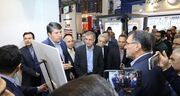 دیدار و گفتگوی مدیرعامل  بانک توسعه صادرات ایران با کارشناسان مستقر در نمایشگاه کیش