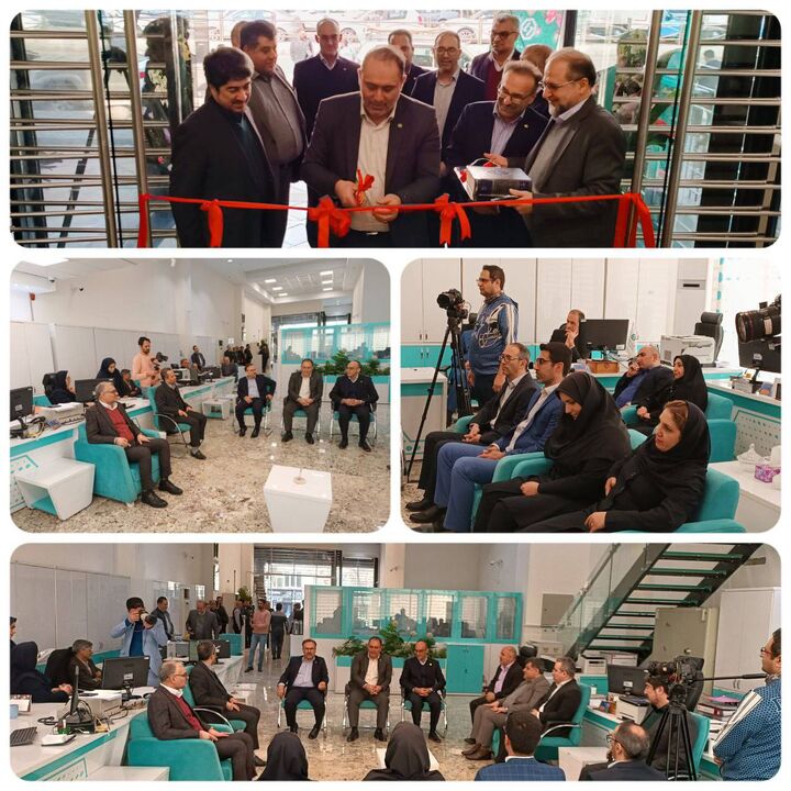 شعبه سعادت آباد بانک توسعه صادرات ایران افتتاح شد 