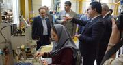 بازدید مدیرعامل و مدیران ارشد بانک توسعه صادرات ایران از شرکت صادرکننده نمونه کشوری