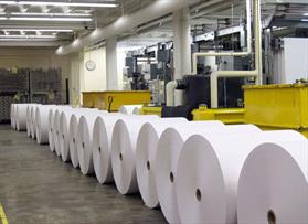 ظرفیت ۱۴۰ هزار تنی تولید کاغذ در کشور