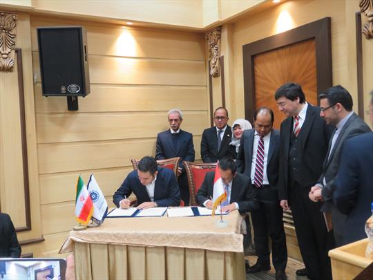 امضای تفاهم نامه بین دو اگزیم بانک مهم آسیا