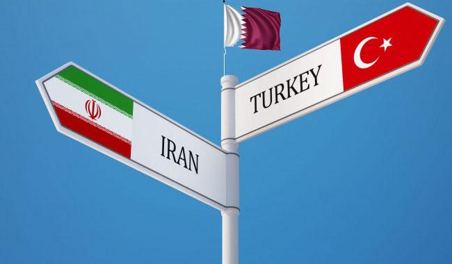مسیر جدید سه جانبه ترکیه-ایران-قطر